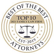 Best Of The Best Attorneys | Top 10 2021 Family Law Firm | Est - 2019